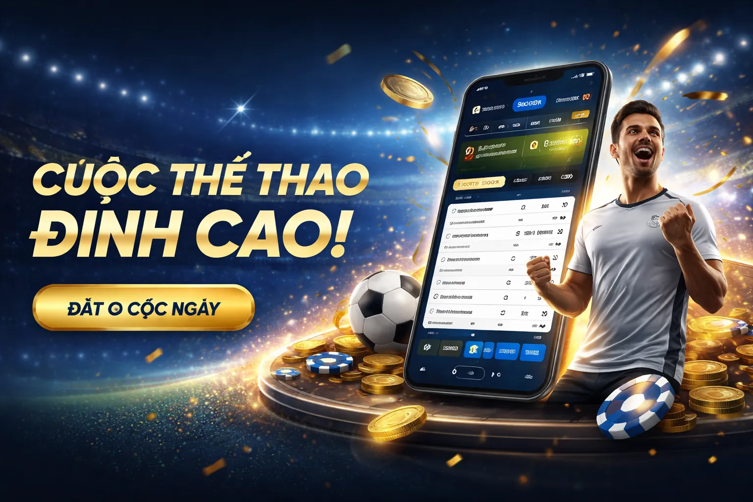 Hình ảnh cá cược bóng đá 88 sôi động tại LK88 Win